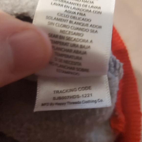 Space Jam Hoodie  Boy’s Size 5/6 Tune Squad, Basketball, Bugs Bunny - Picture 4 of 7